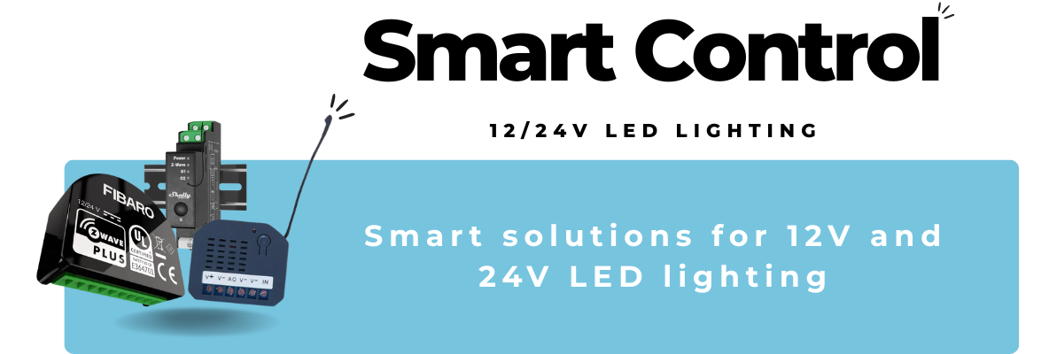 Baner - Ovládanie Smart LED osvetlenia 12_24V EN